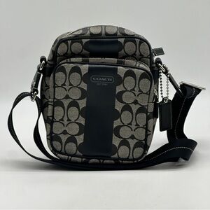 Coach Heritage Flight Crossbody Bag.